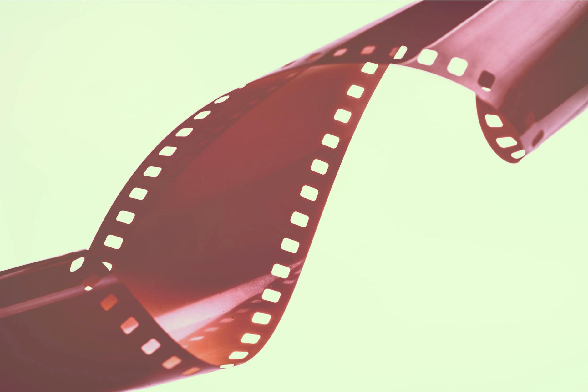 A strip of film.