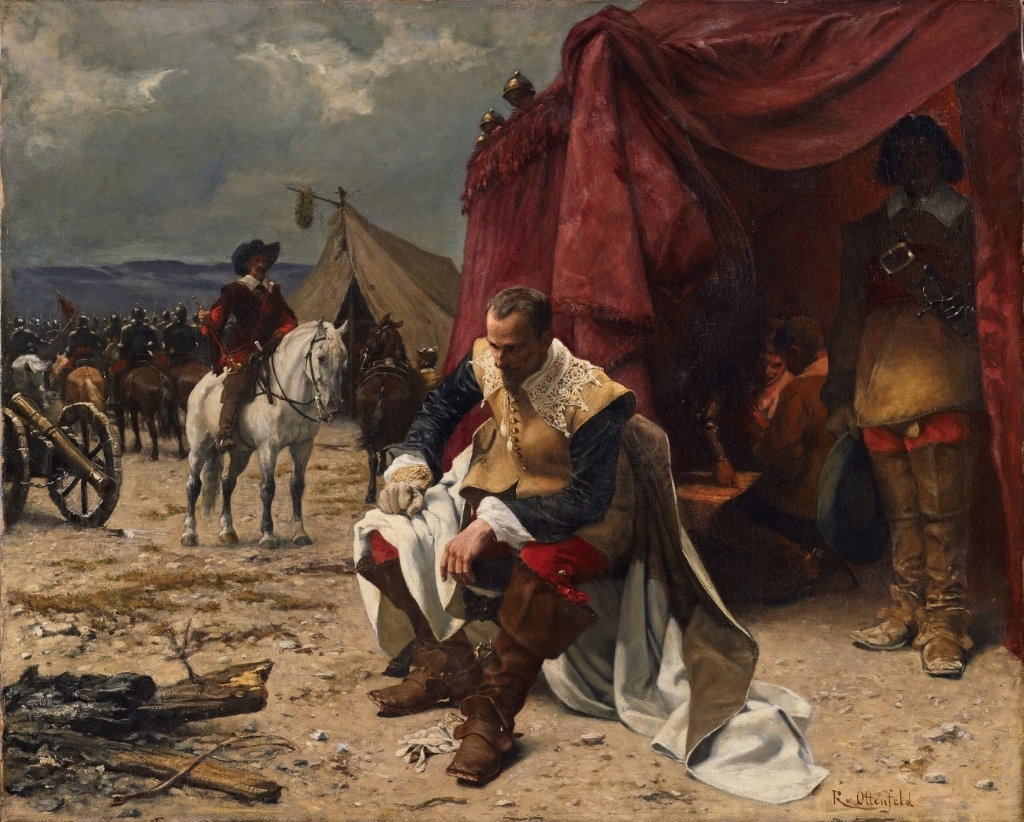 The painting 'Wallenstein's Camp.'