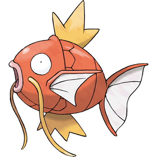 Art of Magikarp from Pokémon.