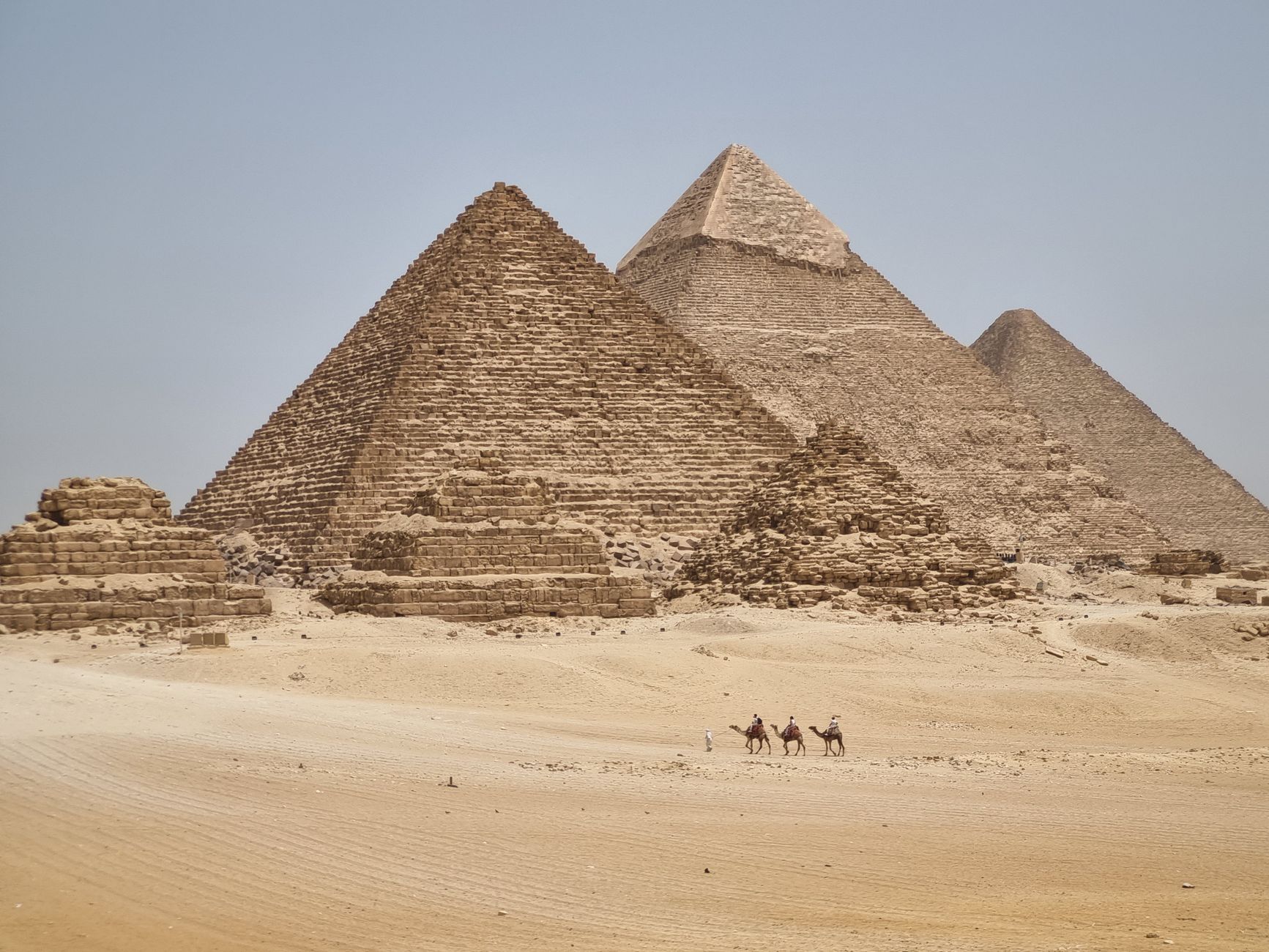 The Pyramids.