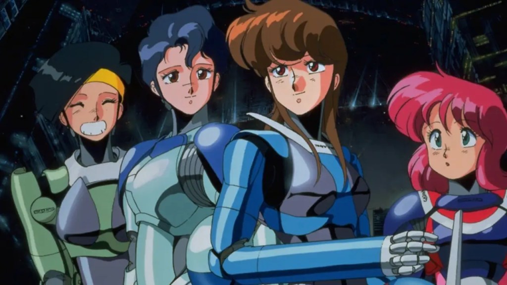 Key art for 'Bubblegum Crisis.'