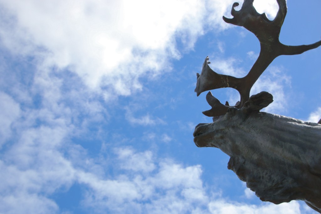 The Royal Newfoundland Regiment Memorial at Beaumont-Hamel.
