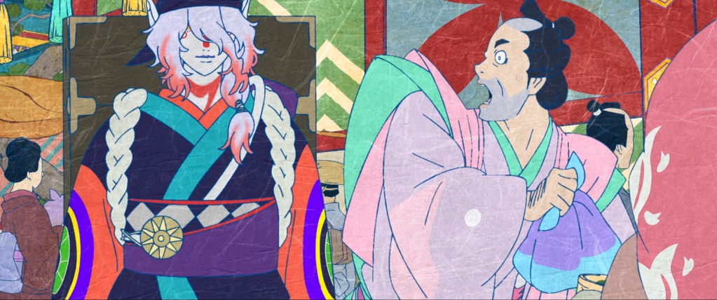 The Medicine Seller being surprising in 'Phantom in the Rain.'